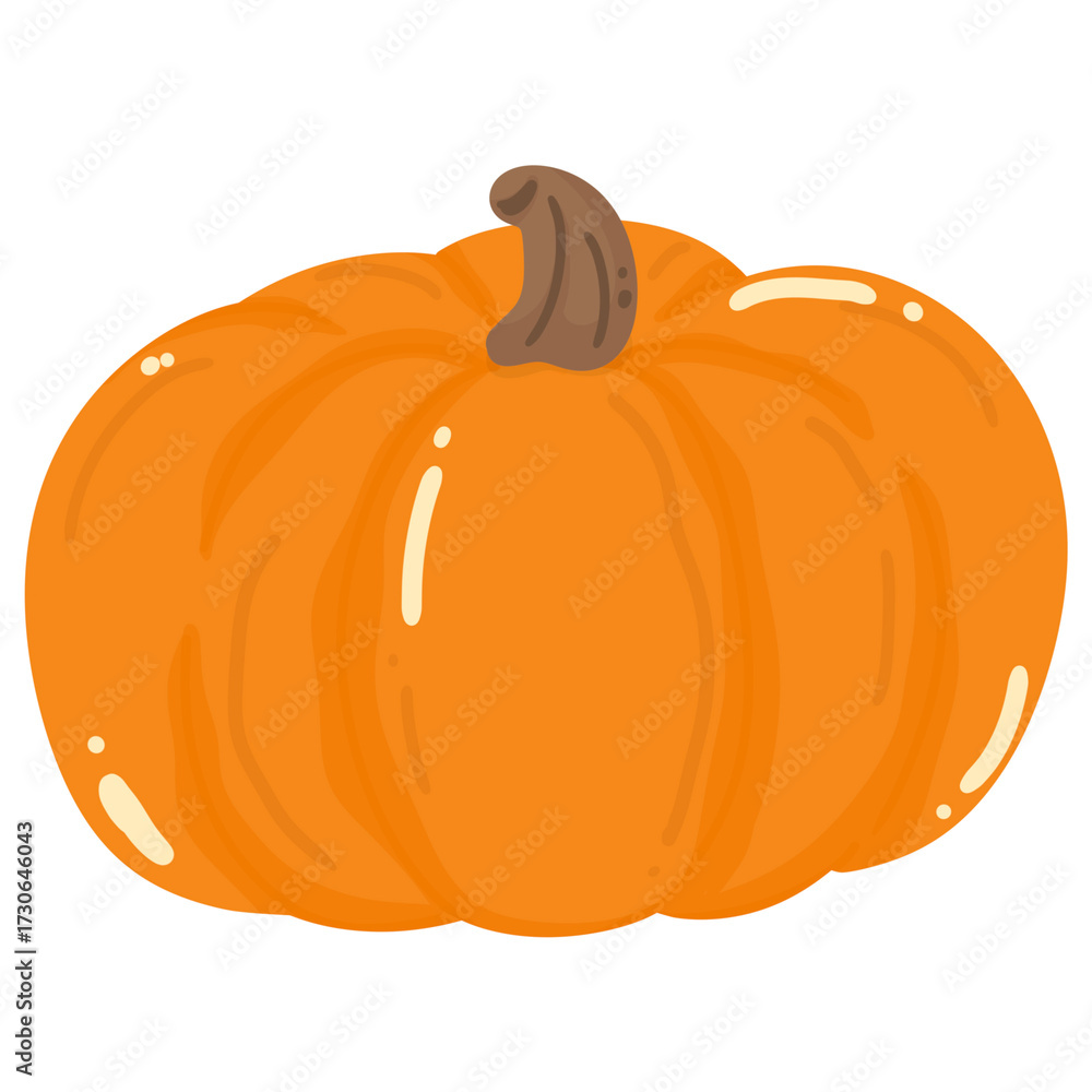 Obraz premium orange pumpkin, cozy autumn decoration