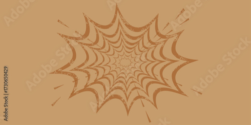 spider web with water droplets close up background. spiderweb black vector silhouettes. Hand drawn isolated graphic clipart. curved threads. Delicate spiderweb glistens against a stark black backdrop.