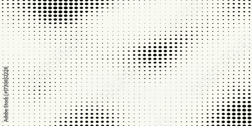 Abstract vector halftone dot pattern texture illustration backdrop design