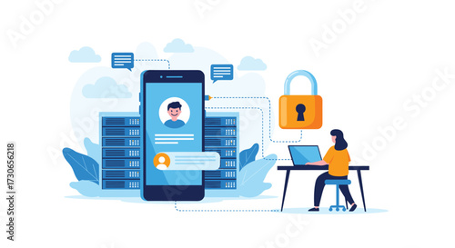 Secure digital identity management and data protection.