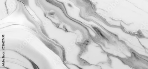 Luxurious white Carrara statuaries marble texture background. Calacatta glossy marble with gray streaks. Luxury White Marble texture background vector. Luxurious floor marbling texture design.