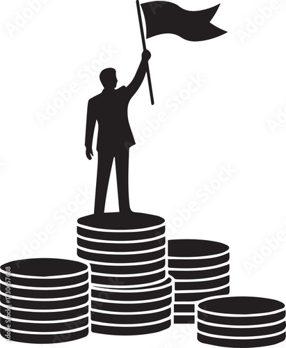 Financial Success and Achievement Icon