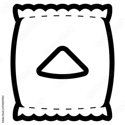 granulated sugar bag icon