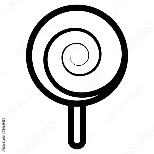 lollipop candy icon