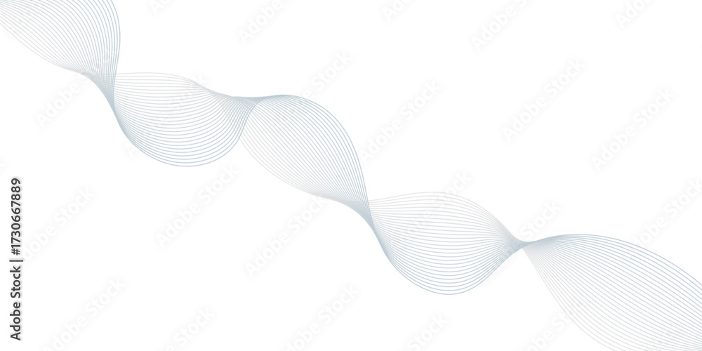 Fototapeta premium Abstract wavy line pattern background and modern minimal flow design.