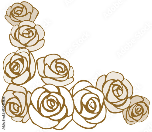 Roses Corner - Bridal Ornament 