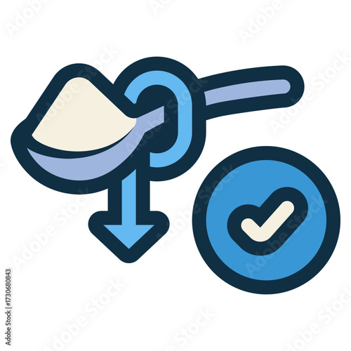 sugar intake allowed icon