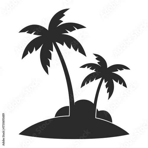 palm tree silhouette