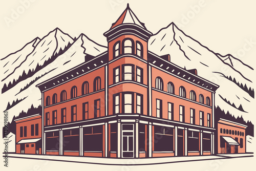 Hotel del Coronado in San Diego, California, Victorian seaside resort with red turrets