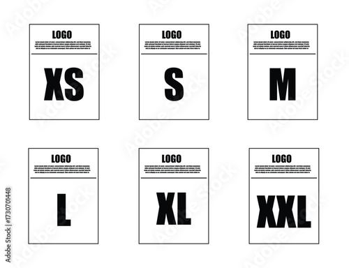 set of label t shirt 