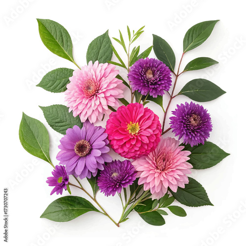 bouquet of pink flowers