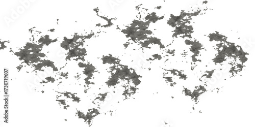 Black ink splat grunge texture vector illustration background with a dirty paint splash pattern border frame design on vintage paper