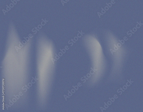 Dusty Blue Abstract Background with Soft White Light and Noise Texture