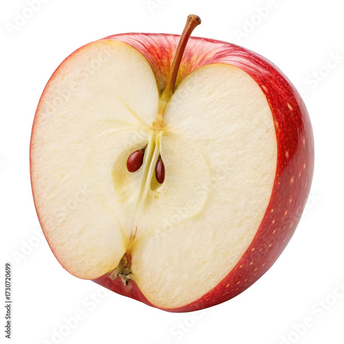 Red half apple png apple half png sliced apple png red apple png fresh apple png fruit slice png transparent background image