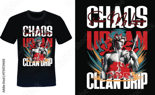 Streetwear t shirt design