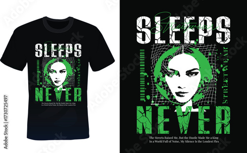 Streetwear t shirt design