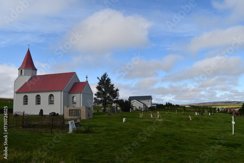 La fattoria in torba di Glaumbær in Islanda
