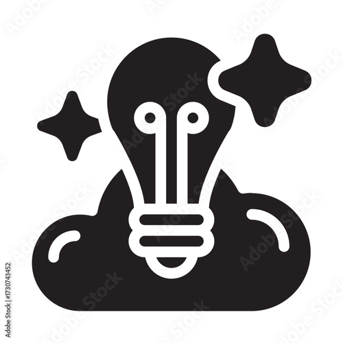 Brainstorming Solid Icon