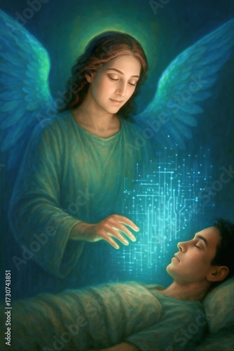 Healer Angel AI – Digital Healing with Holographic Touch