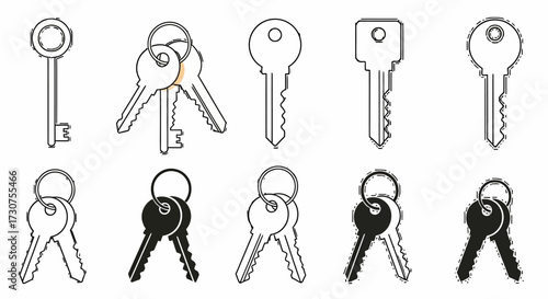 set of keys