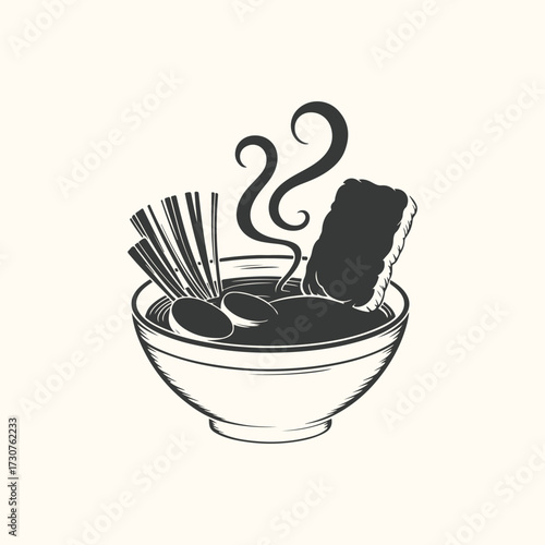 Vector art of a medieval knight in full armor, wielding a lance and shield, charges forward on horseback, depicted in a powerful silhouette against a light background, symbolizing bravery and combat