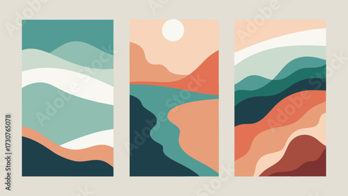Colorful abstract design with swirling patterns and shapes, evoking a sense of movement and creativity..eps