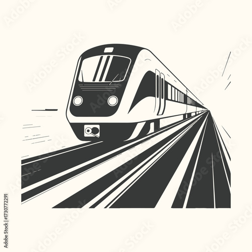 Art of a surreal floating island with a jagged mountain peak, a rainbow arching above, and dripping water below, set against a light beige background, evoking a sense of fantasy and mystery