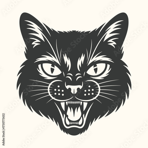 Vector art of a stylized line art illustration of a trophy with a flag and stars, symbolizing achievement, victory, and success, set against a neutral background