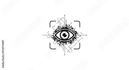 black and white abstract background