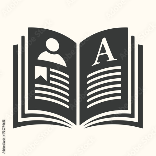 Vector art of a black and white illustration of a magic wand with a star at the end, symbolizing fantasy, enchantment, and wishes, perfect for childrens stories or magical themes