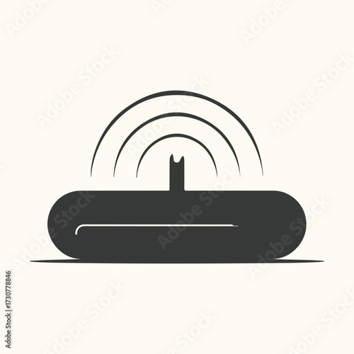 Vector art of silhouette of a medieval knight in full armor riding a horse, holding a sword and shield, with a lone tree in the background, representing bravery, combat, and historical fantasy