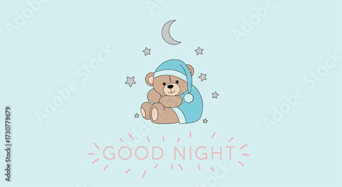 Sweet dreams little one a peaceful night awaits.