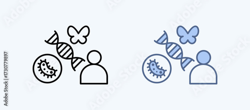 Comparative Genomics Multiple Style Icon Collection