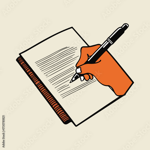 Creative National Poetry Day vector with typewriters, handwritten verses, floating letters, coffee and notebooks, and poet silhouettes in flat solid colors, perfect for literary art and education.