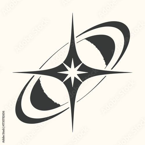 Art of stylized graphic representation of a person wearing headphones, engrossed in listening to music, with sound waves emanating outwards, creating an immersive audio experience