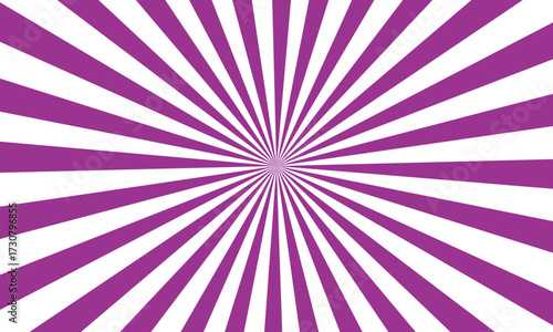 Vibrant Purple Sunburst Pattern Abstract Background With Radial Lines Effect