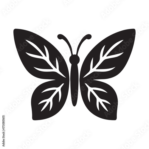 Black butterfly silhouettes, Outline butterflies romantic tattoo, tropical insects stencil, Elegant wild flying moth of various shapes, Set of butterflies, fireflies and butterflies icons isolated on 