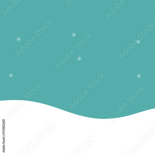 Snowflakes Falling Background