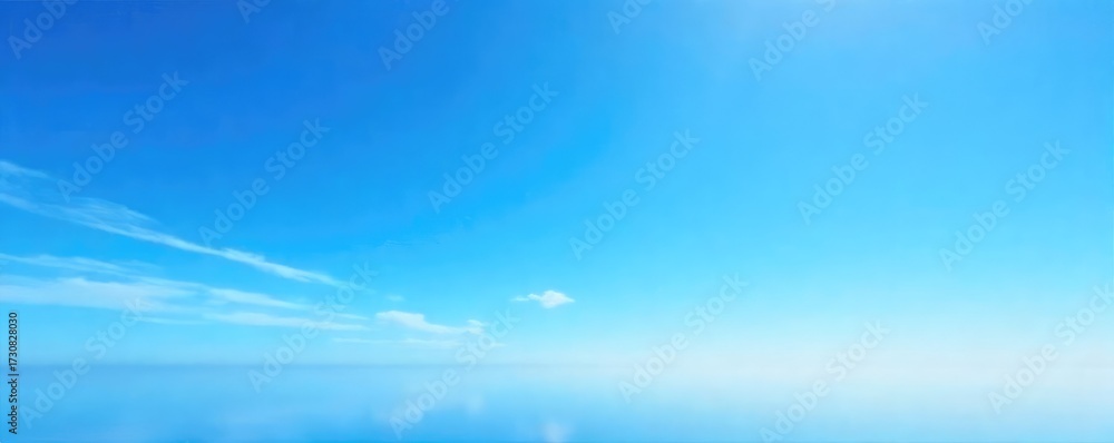 Obraz premium Vast, cloudless expanse of brilliant blue sky, perfect for serenity, tranquility, and peaceful backgrounds Ideal for travel, nature, and weather-related projects , day, scene, above