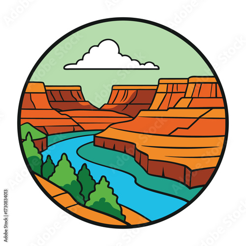 Grand Canyon National Park showcases immense red rock cliffs carved by the Colorado River, dramatic overlooks, layered geology, and breathtaking sunsets over rugged canyon vistas.
