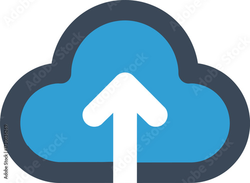 Cloud upload icon