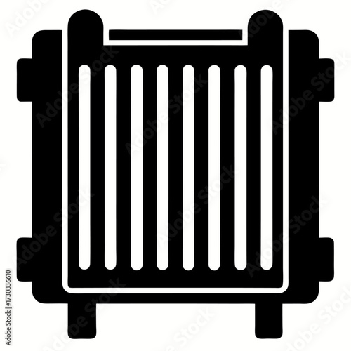 Functional Radiator Silhouette 