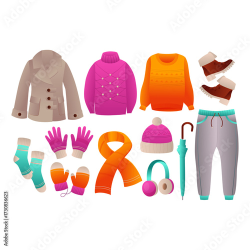 Warm Winter Clothing and Accessories for Cold Weather Protection and Outdoor Comfort