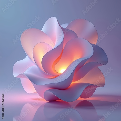 abstract background with hearts