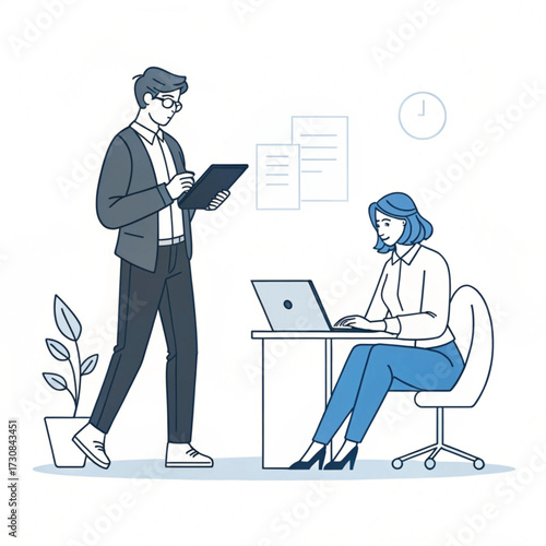 Wallpaper Mural businessman on the phone Torontodigital.ca