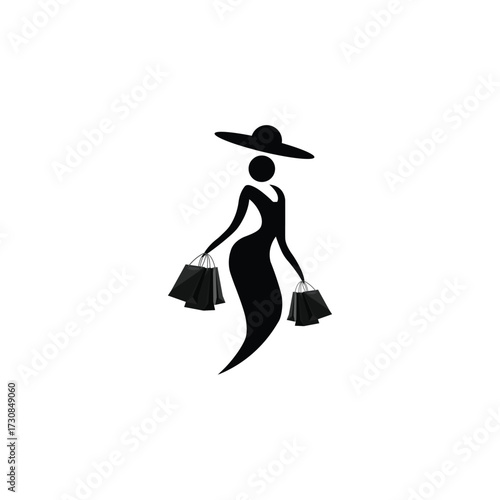 letter I fashion Logo