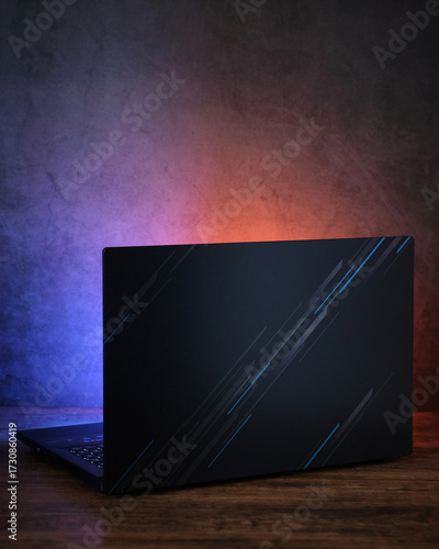 Acer Nitro V 15 Laptop Back Cover, Lid Open Photo