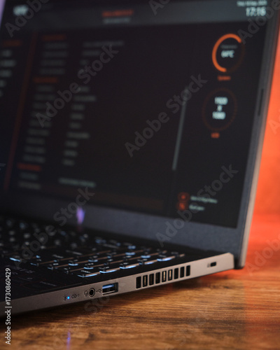 Acer Nitro V 15 Right Side Ports Photo