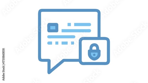  Icon Representing Encrypted Messages