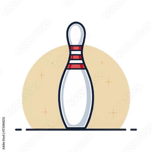 bowling ball and pins